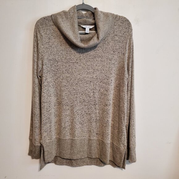 Nine West Cowl Neck Tunic Burnout Sweater Large - Picture 3 of 14